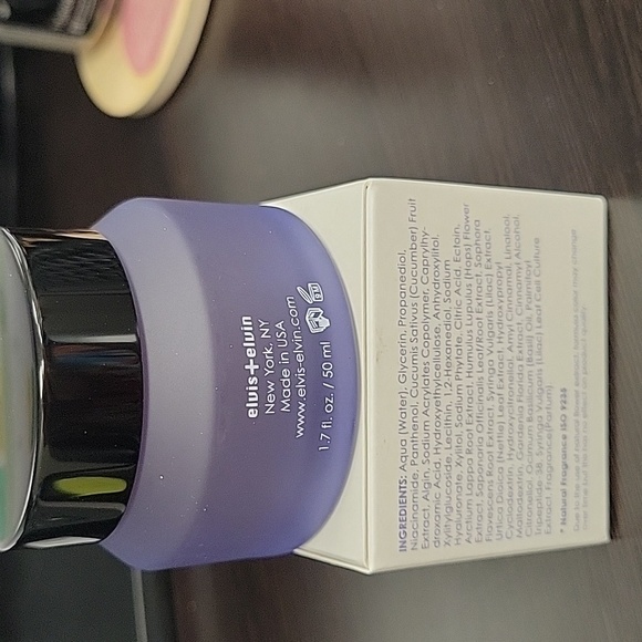 elvis+elvin Lilac Facial Mask 50ml Jar New In Box - Picture 2 of 5